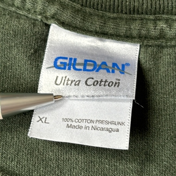 Vintage Mens CAL POLY College Baseball T-Shirt in Green - Picture 5 of 9